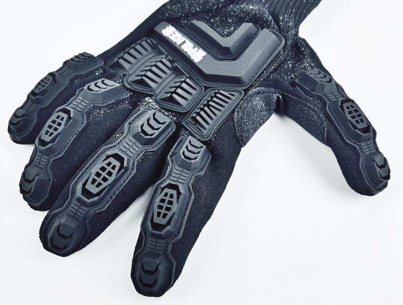 Tactical work industrial protection impact gloves safety gloves TPR mechanical gloves manufacturer anti cutting D-level