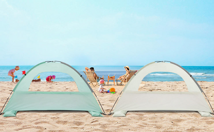 Seaside beach UV resistant, durable, lightweight, windproof, rainproof, foldable Oxford automatic outdoor camping tent