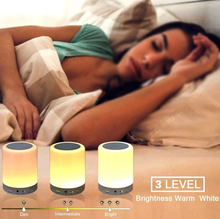 Paipai Light Bluetooth Speaker Night Light Desktop Mini subwoofer Bluetooth Speaker