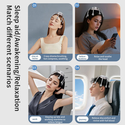 Intelligent Octopus Head Massager, Fully Automatic Head Therapy Machine, Scalp Soothing and Relaxing Home Use Instrument