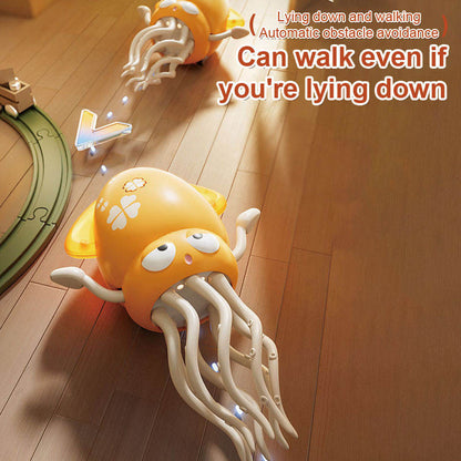Addictive Dancing Octopus Toy with Electric Sensors and Automatic Obstacle Avoidance for Boys and Girls