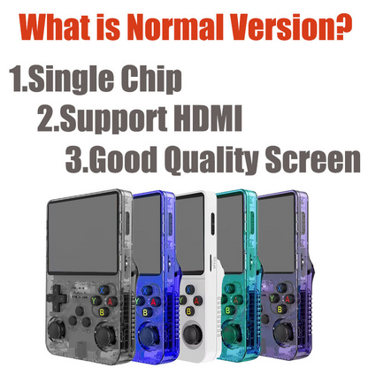 The new R36S open-source handheld game console is a portable retro arcade game console with a nostalgic 3D dual-system.