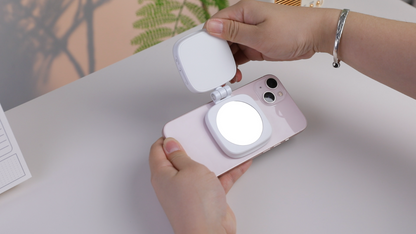 Camera Phone Ring Light Magnetic Detachable Selfie Light with 5 Brightness Levels