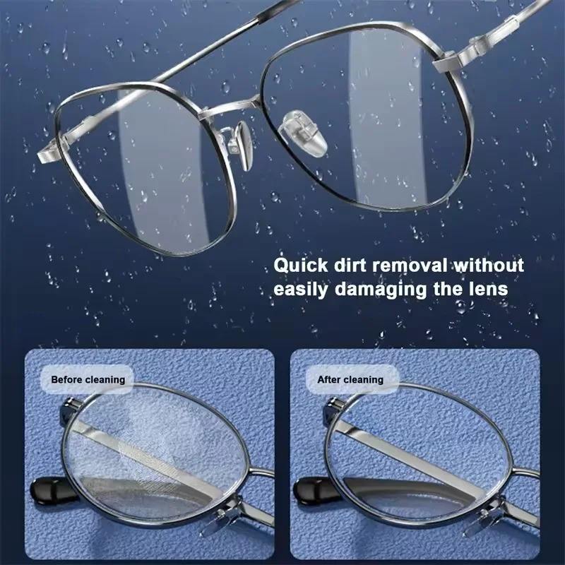 Ultrasonic eyeglass cleaner, a must-have for home use, for cleaning glasses, braces, watches, and other eyeglasses.