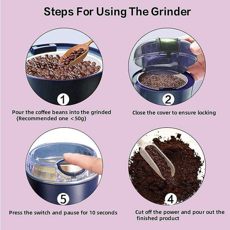 Mini Travel Coffee Grinder Mini Grinder Coffee Bean Grinder Electric
