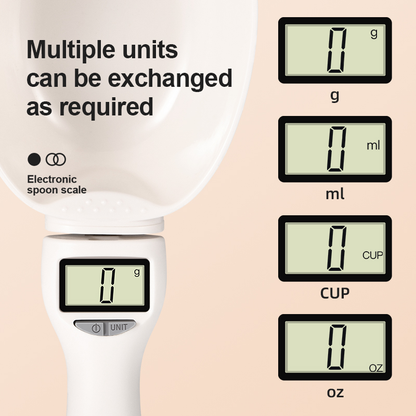 This household kitchen scale is an accurate electronic scale for measuring food spoons and can be used to weigh coffee beans.