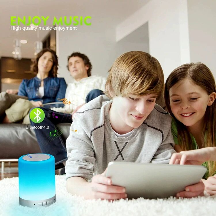 Paipai Light Bluetooth Speaker Night Light Desktop Mini subwoofer Bluetooth Speaker