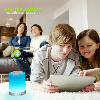Paipai Light Bluetooth Speaker Night Light Desktop Mini subwoofer Bluetooth Speaker
