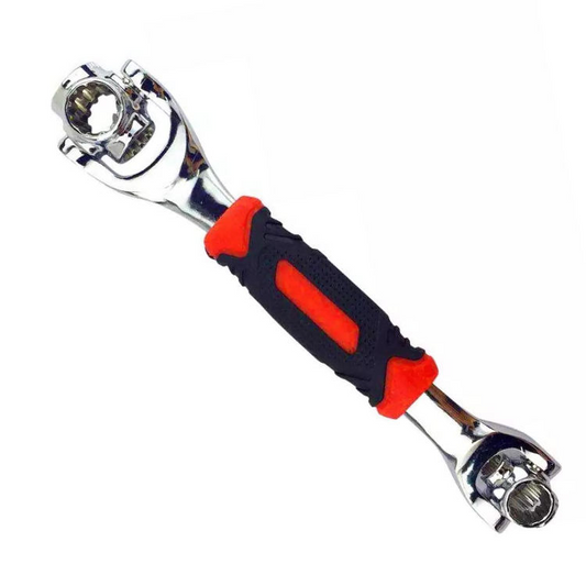 Universal Spanner Eight in One Multi-Function Socket Dog Bone Spanner Screwing Screws Multi Head Rotary Movable Spanner