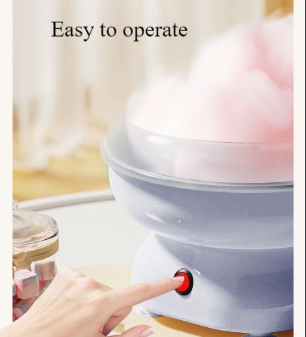 Home Electric Mini Cotton Candy Machine, Children's Gift Toy, Cotton Candy Manufacturer, Providing Fun for Sugary Snacks