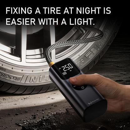 Car mounted inflator, portable wireless pump, car tire automatic high-pressure inflator, mobile phone charging