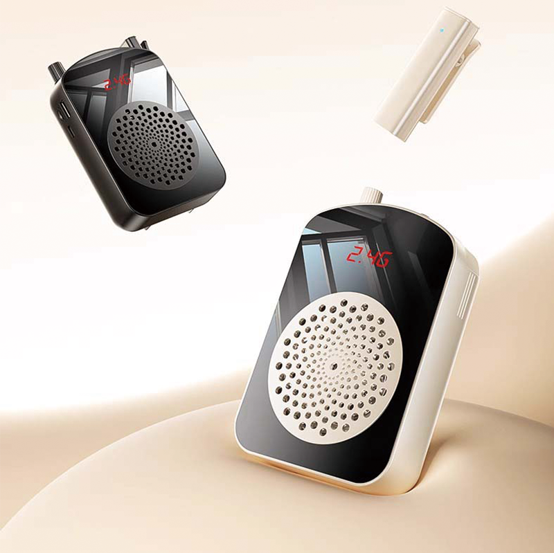 Portable Bluetooth lapel microphone with C-type connector