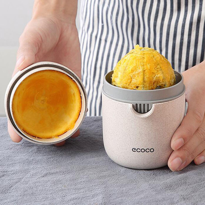Manual juicer, small fruit juicer, portable pomegranate and orange juicer, hand-pressed lemon juicer