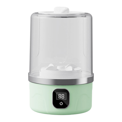 Portable mini household washing machine with USB rechargeable function for washing underwear and socks; cordless electric washing cup.
