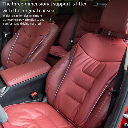 New universal car seat cushion, rear seat cushion, summer ventilated seat cover, seat cushion, backrest cushion, 7-piece set