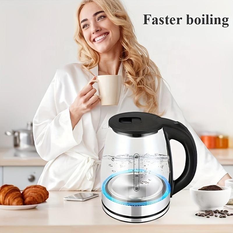 High-quality 1.8L Best-selling Glass Portable Home Electric Water Kettle Heater