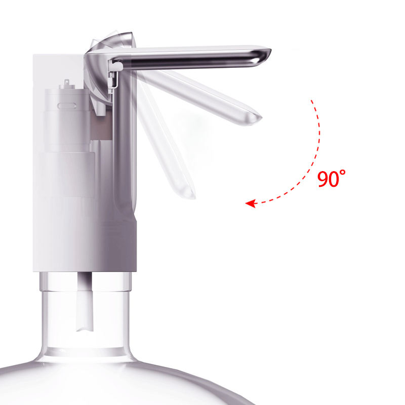 Bucket water pump, electric water dispenser, household rechargeable drinking water suction device, automatic folding water dispenser