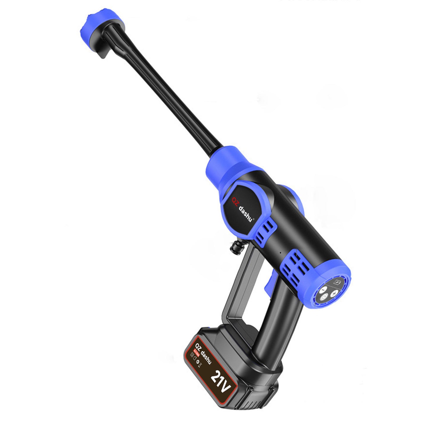 Multifunctional electric car wash machine with automatic water gun, powerful portable car wash water gun, high-power water pump, gardening watering cordless car wash machine