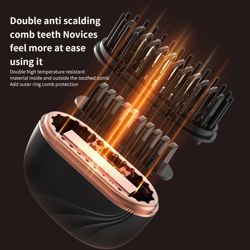 New Mini Rechargeable Hair Straightener - Portable, Stylish, Two-in-One Hair Straightener with Curling and Cordless Function.