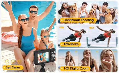 Home HD Digital Camera Mini Camera Beauty Selfie Camera