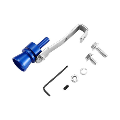 Universal sound simulator for car turbine sound horn for car exhaust pipe device turbine sound horn