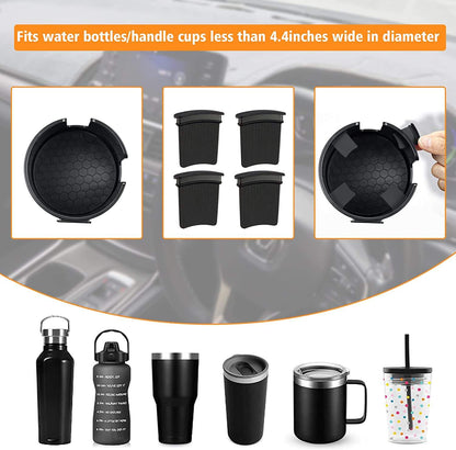 2-in-1 Car Cup Holder, Multifunctional Car Cup Holder, Phone Holder, Extra Large Car Cup and Beverage Holder