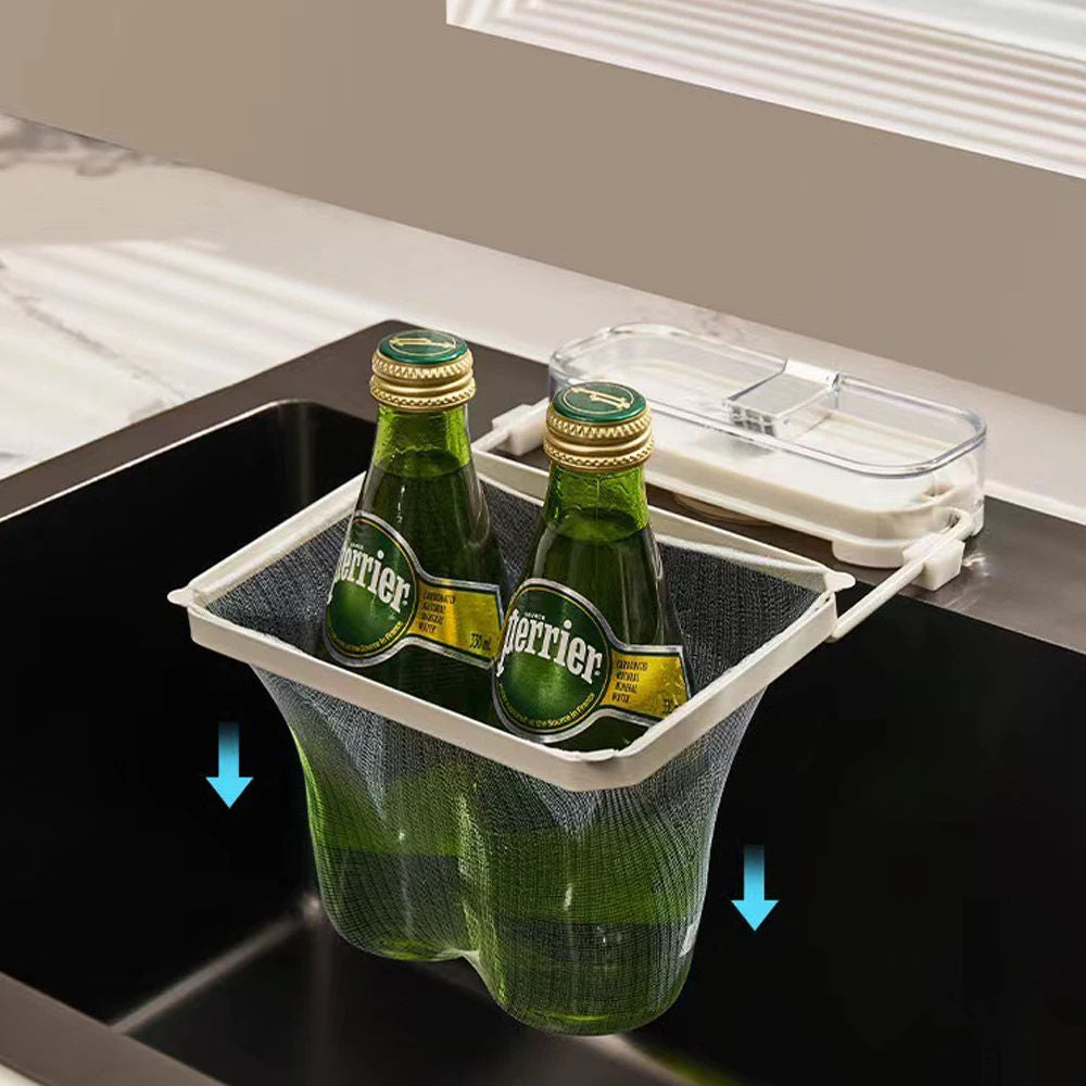 Disposable kitchen sink garbage strainer, drain strainer for vegetable washing basins, leftover food dishes, dishwashing basins, and floor drains.