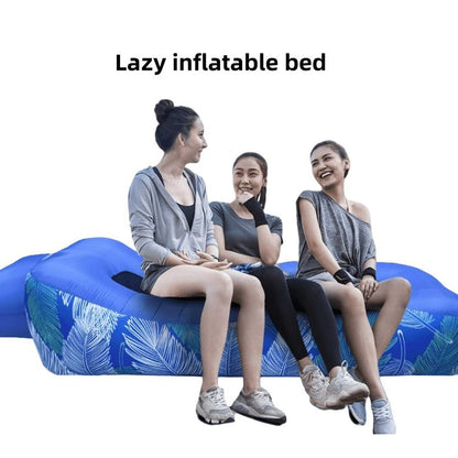 Outdoor Multifunctional Lazy Inflatable Sofa Bed, Automatic and Quick Inflation, Camping, Picnic, Lunch Break, Anti-Tipping Air Mat, Amphibious Use