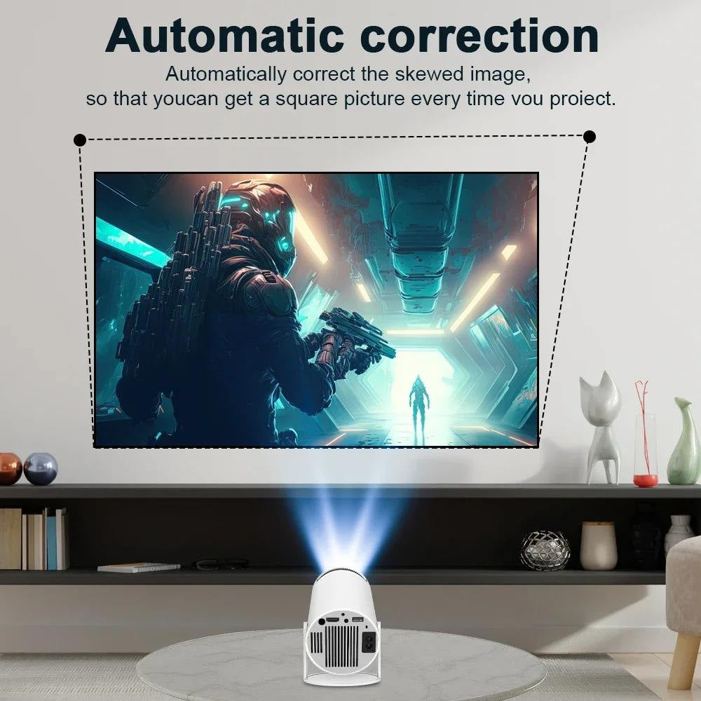 HY300 PTZ Projector 4K Home Theater Ultra HD Portable Projector