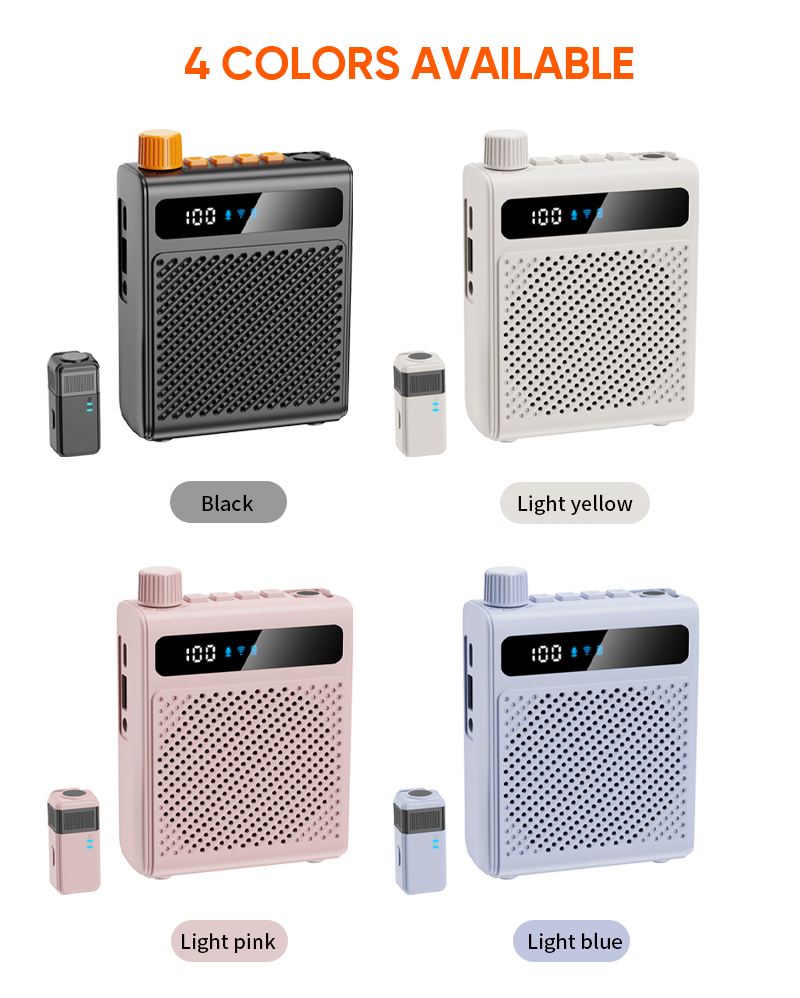 "Little Bee" Wireless Voice Amplifier — New Model Wireless Microphone for Teachers, Tour Guides, and Retail Promotions