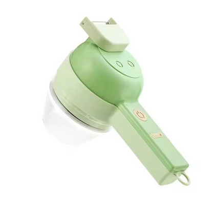 Handheld electric vegetable slicer set, mini multifunctional manual slicer, electric food processing machine, food mixer
