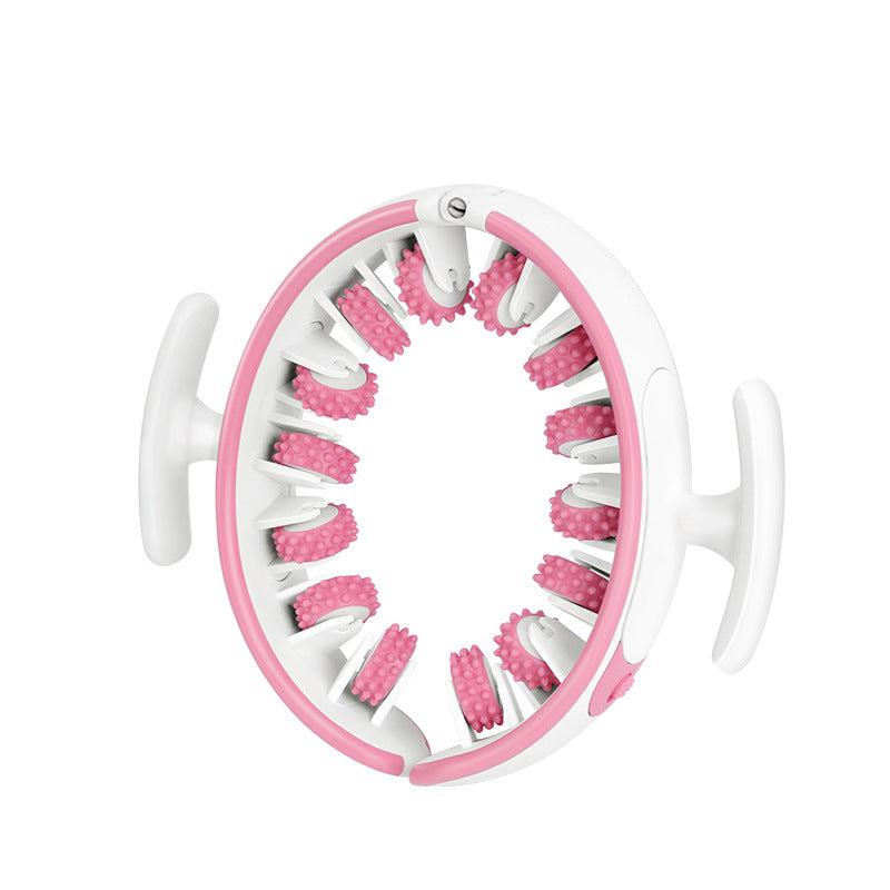 New Yoga Wheel Circular Leg Roller, Deep Leg Muscle Relaxation and Massage Equipment for Fitness and Exercise