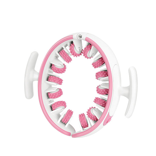 New Yoga Wheel Circular Leg Roller, Deep Leg Muscle Relaxation and Massage Equipment for Fitness and Exercise