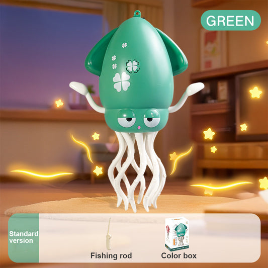 Addictive Dancing Octopus Toy with Electric Sensors and Automatic Obstacle Avoidance for Boys and Girls