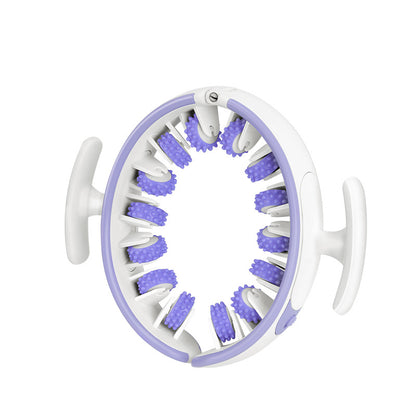 New Yoga Wheel Circular Leg Roller, Deep Leg Muscle Relaxation and Massage Equipment for Fitness and Exercise