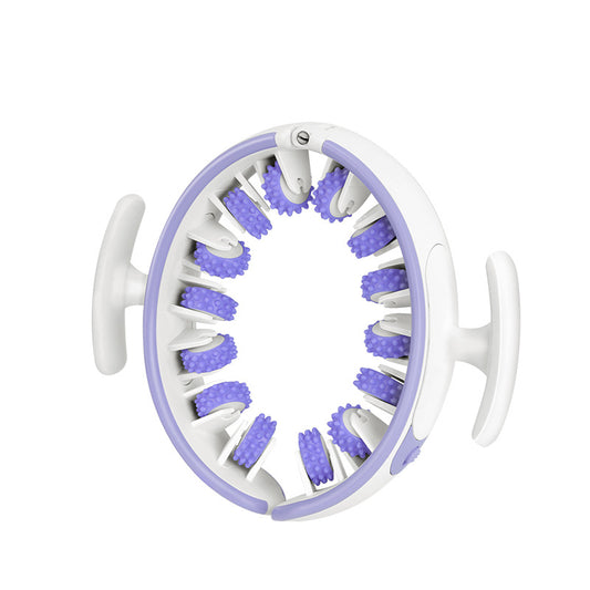 New Yoga Wheel Circular Leg Roller, Deep Leg Muscle Relaxation and Massage Equipment for Fitness and Exercise