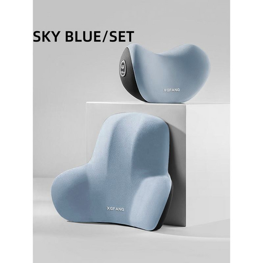 Car headrest, lumbar support, shoulder pillow, car pillow, car high pillow, memory cotton, lumbar backrest pad