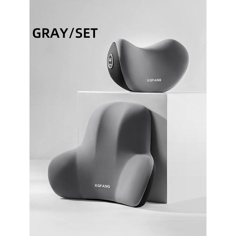 Car headrest, lumbar support, shoulder pillow, car pillow, car high pillow, memory cotton, lumbar backrest pad