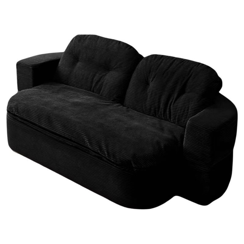 Vacuum Compressed Kangaroo Sofa Bed Retro Style Living Room Apartment Small Space Flannel Lazy Foldable Bed