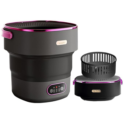 Fully automatic smart washing machine, portable travel mini underwear and sock washing machine